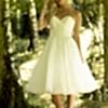 Tealength Wedding Dress