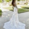 Fitted wedding dress