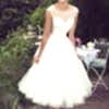 Tealength Wedding Dress