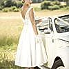 Tealength Wedding Dress