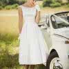 Tealength Wedding Dress